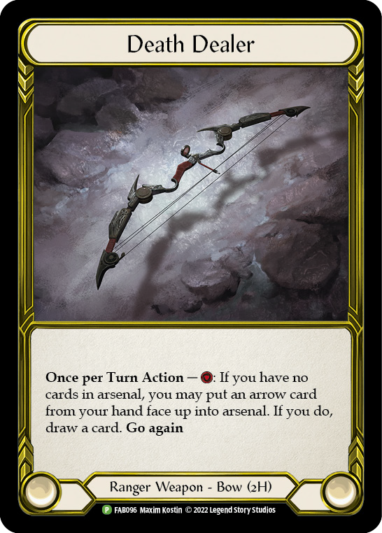Death Dealer (Golden) [FAB096] (Promo)  Cold Foil | Good Games Adelaide SA