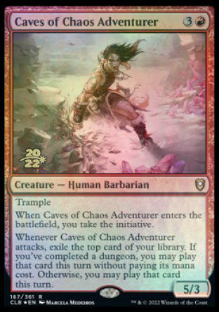 Caves of Chaos Adventurer [Commander Legends: Battle for Baldur's Gate Prerelease Promos] | Good Games Adelaide SA