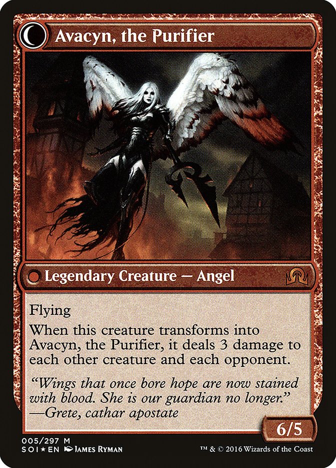 Archangel Avacyn [Shadows over Innistrad Promos] | Good Games Adelaide SA