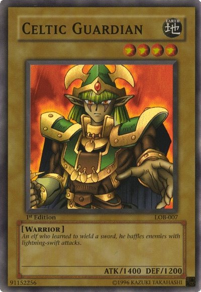 Celtic Guardian [LOB-007] Super Rare | Good Games Adelaide SA
