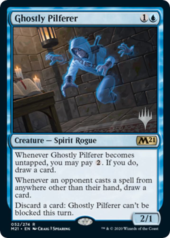 Ghostly Pilferer 52 (Promo Pack: Core Set 2021)  | Good Games Adelaide SA