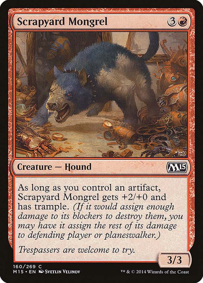 Scrapyard Mongrel 160 (Magic 2015 (M15))  | Good Games Adelaide SA