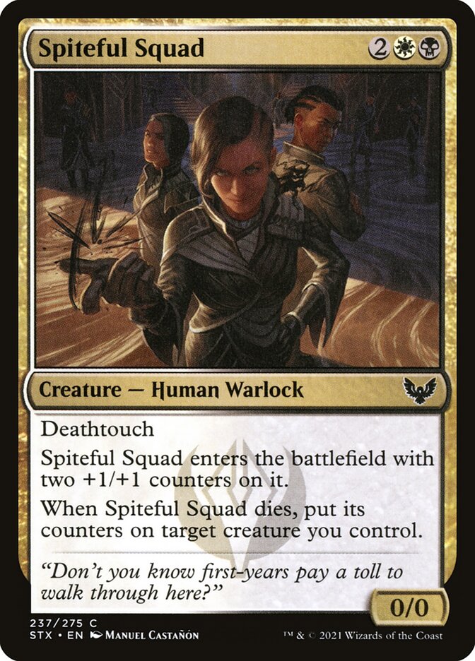 Spiteful Squad 237 (Strixhaven: School of Mages)  | Good Games Adelaide SA