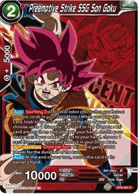 Preemptive Strike SSG Son Goku [BT6-004] | Good Games Adelaide SA