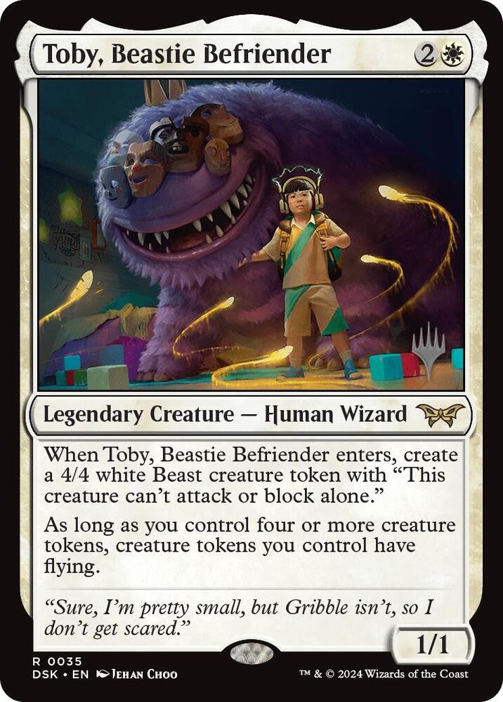 Toby, Beastie Befriender 35 (Promo Pack: Duskmourn: House of Horror)  | Good Games Adelaide SA
