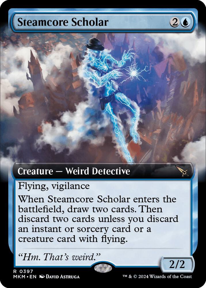 Steamcore Scholar 397 (Murders at Karlov Manor)  - Foil | Good Games Adelaide SA