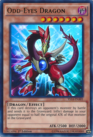 Odd-Eyes Dragon [YS14-ENA01] Ultra Rare | Good Games Adelaide SA
