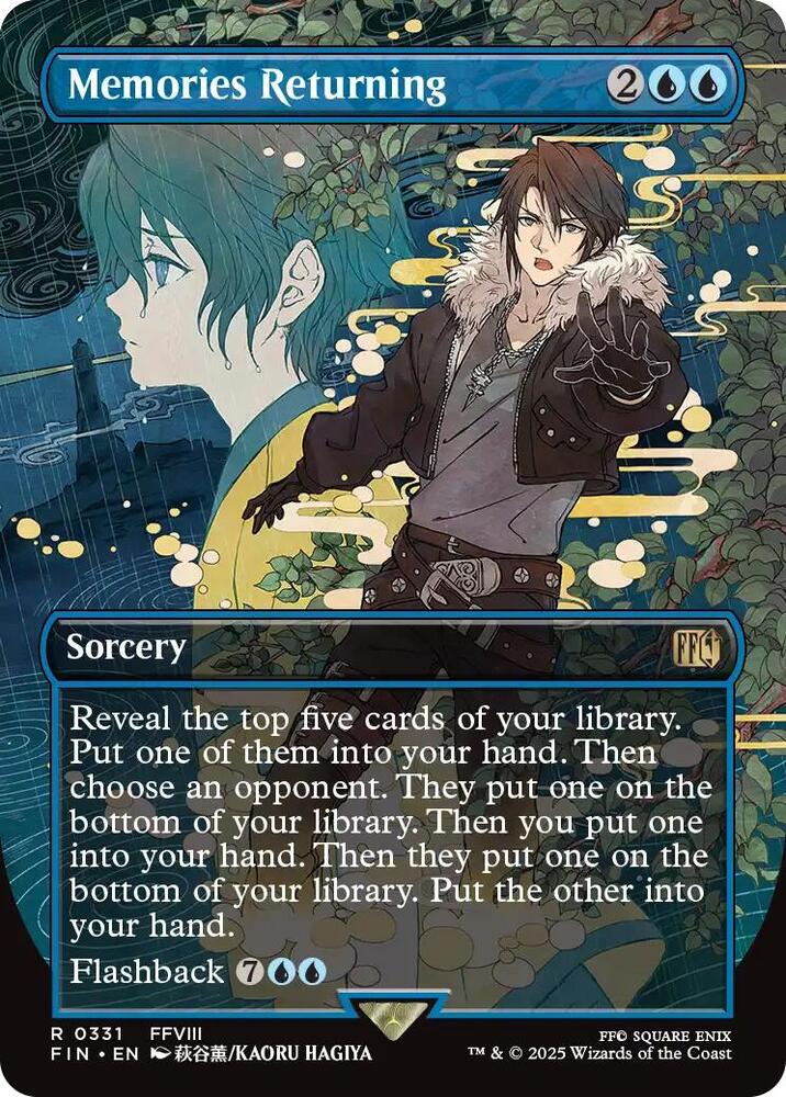 Memories Returning 331/309 (FINAL FANTASY)  - Borderless Foil | Good Games Adelaide SA