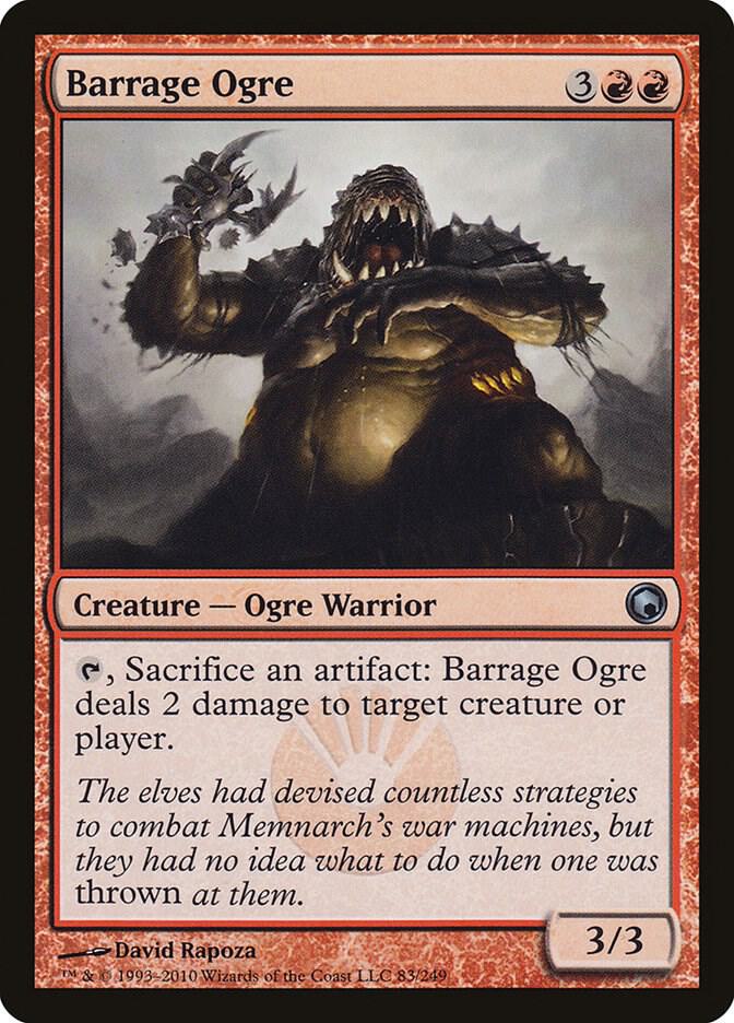 Barrage Ogre 83 (Scars of Mirrodin)  | Good Games Adelaide SA
