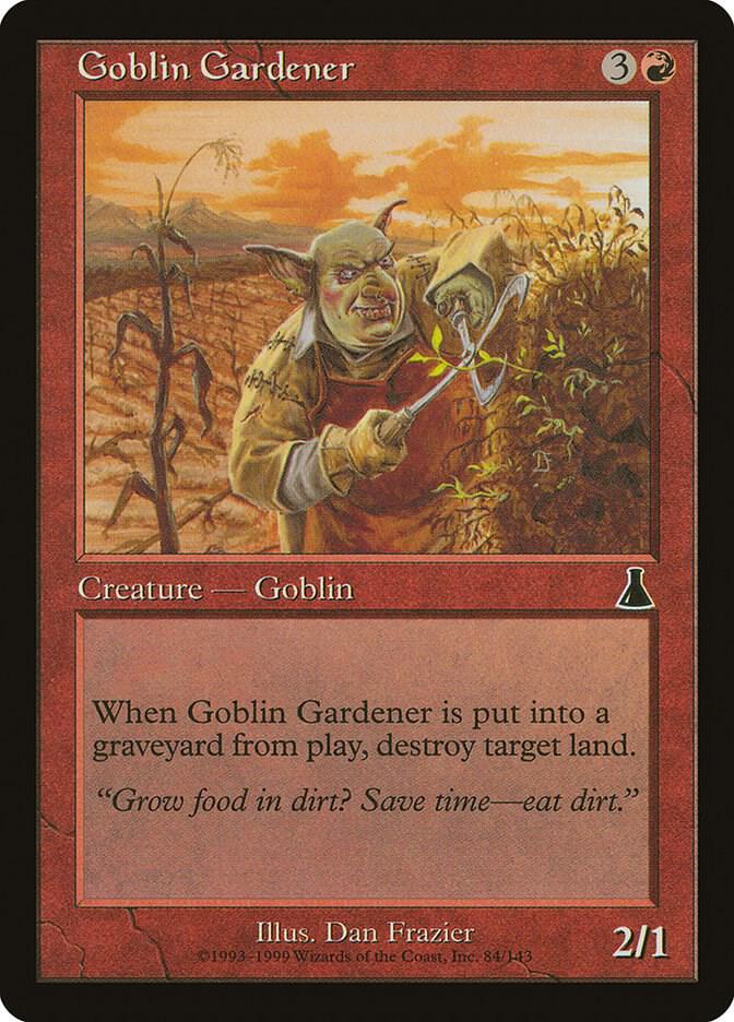 Goblin Gardener 84 (Urza's Destiny)  - Foil | Good Games Adelaide SA