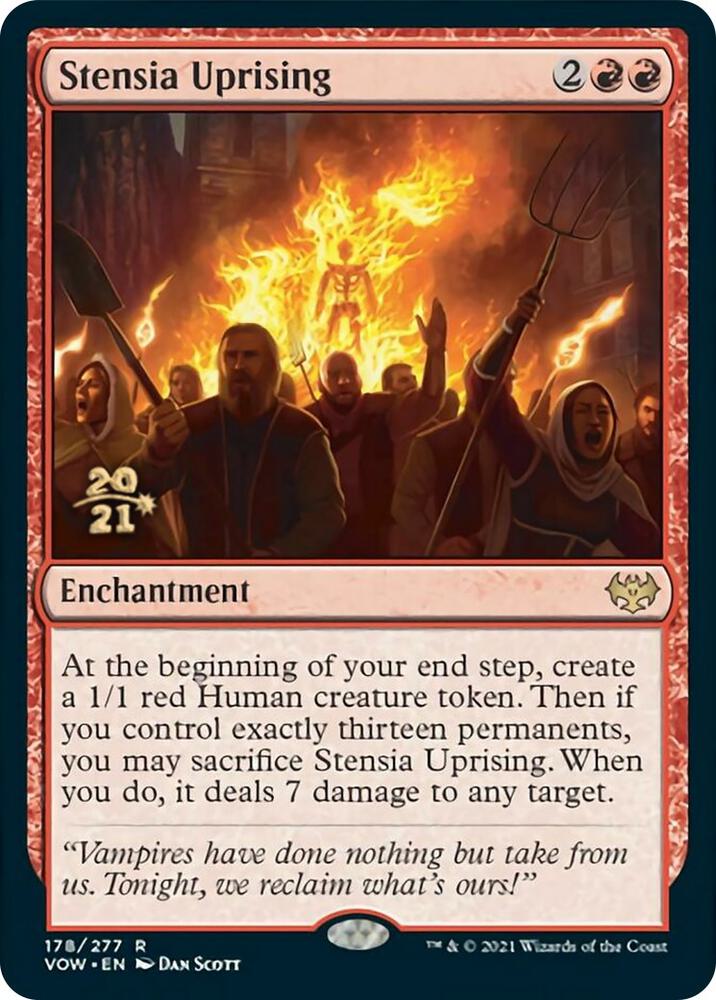 Stensia Uprising 178 (Prerelease Cards)  - Foil | Good Games Adelaide SA