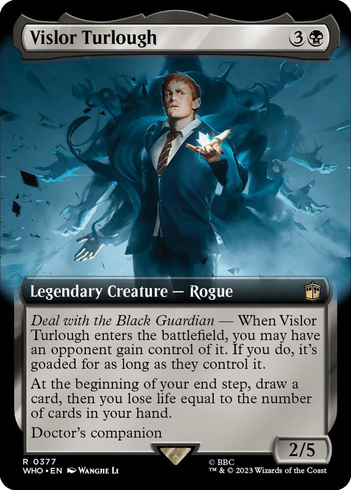 Vislor Turlough 377 (Universes Beyond: Doctor Who)  - Foil | Good Games Adelaide SA