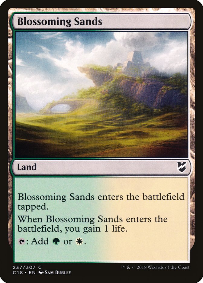 Blossoming Sands [Commander 2018] | Good Games Adelaide SA