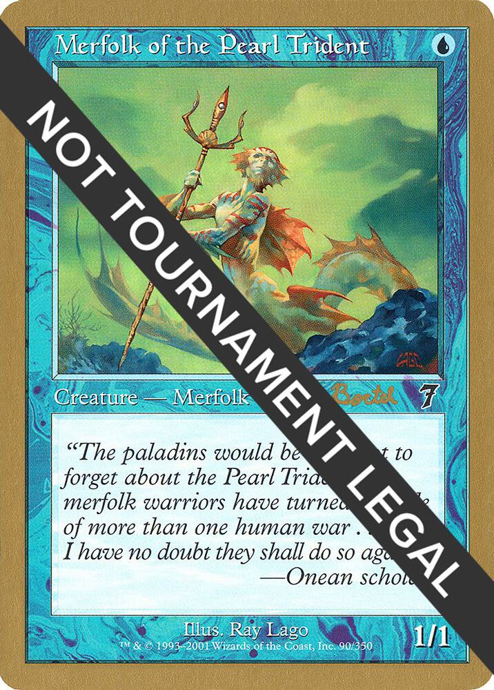 Merfolk of the Pearl Trident 2001 Alex Borteh 7ED ab90/138 (World Championship Decks)  | Good Games Adelaide SA