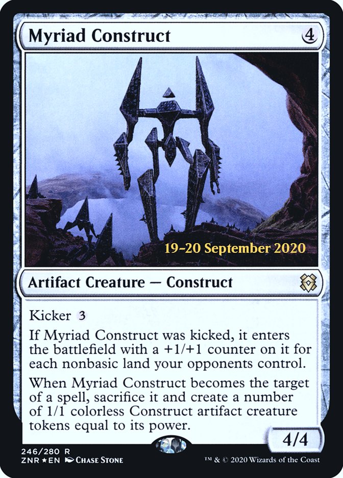 Myriad Construct  [Zendikar Rising Prerelease Promos] | Good Games Adelaide SA