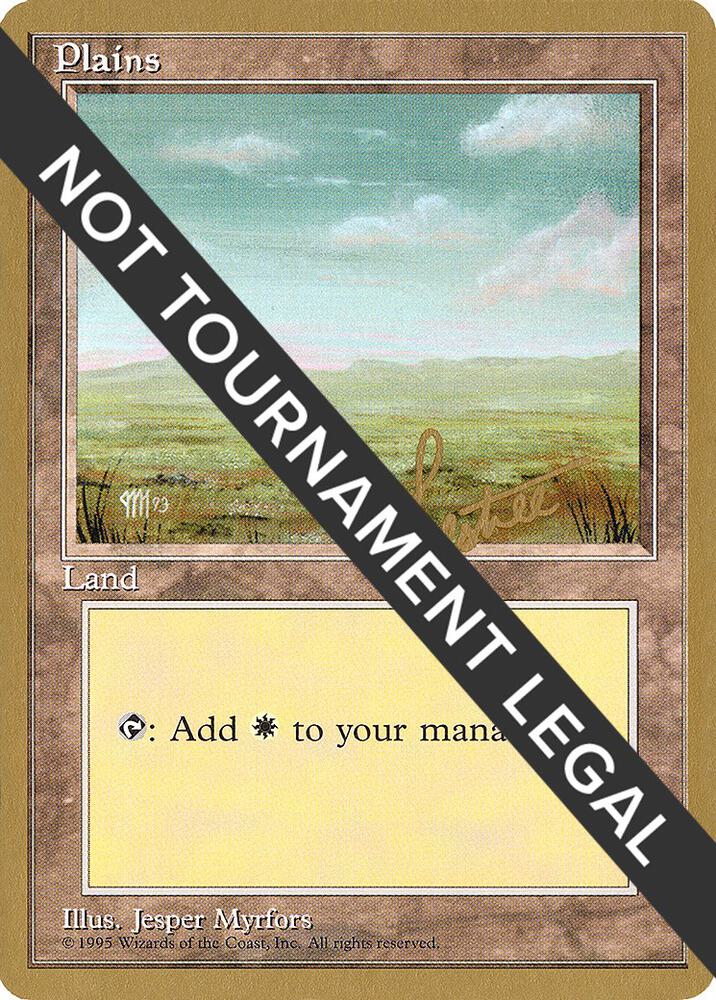 Plains C 1996 Bertrand Lestree 4ED bl366/308 (World Championship Decks)  | Good Games Adelaide SA