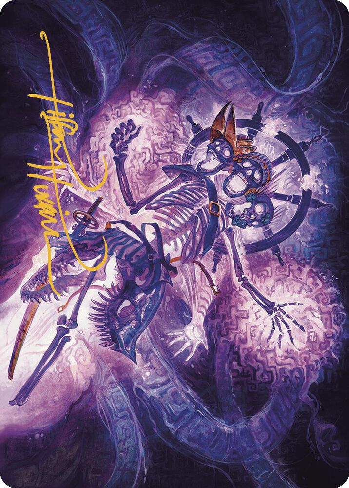 The Grim Captain Art Card Gold Stamped Signature 41 (Art Series: The Lost Caverns of Ixalan)  | Good Games Adelaide SA