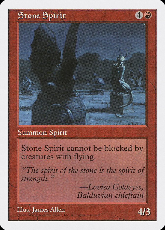 Stone Spirit [Fifth Edition] | Good Games Adelaide SA
