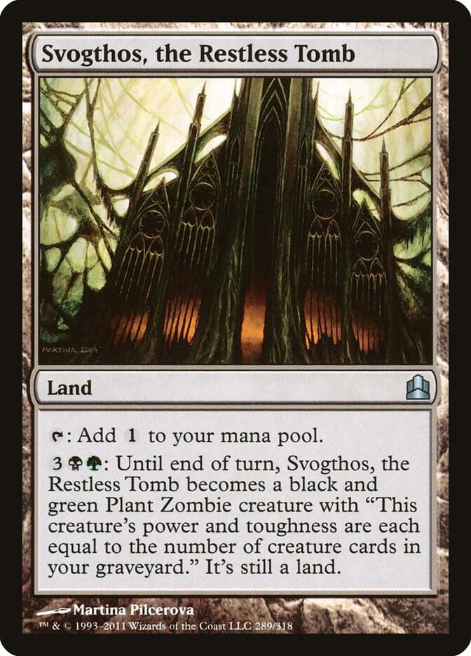 Svogthos, the Restless Tomb 289 (Commander)  | Good Games Adelaide SA