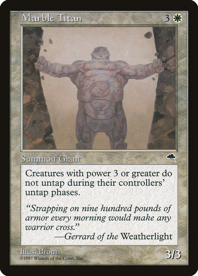 Marble Titan [Tempest] | Good Games Adelaide SA