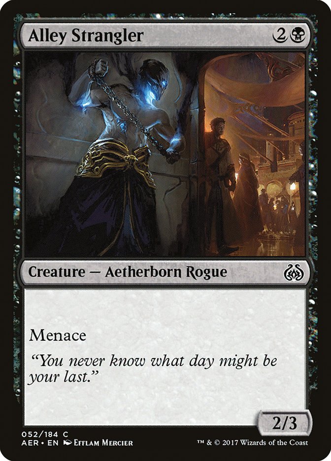 Alley Strangler 52 (Aether Revolt)  - Foil | Good Games Adelaide SA