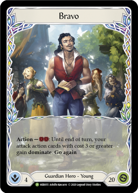 Bravo [HER055] (Promo)  Cold Foil | Good Games Adelaide SA
