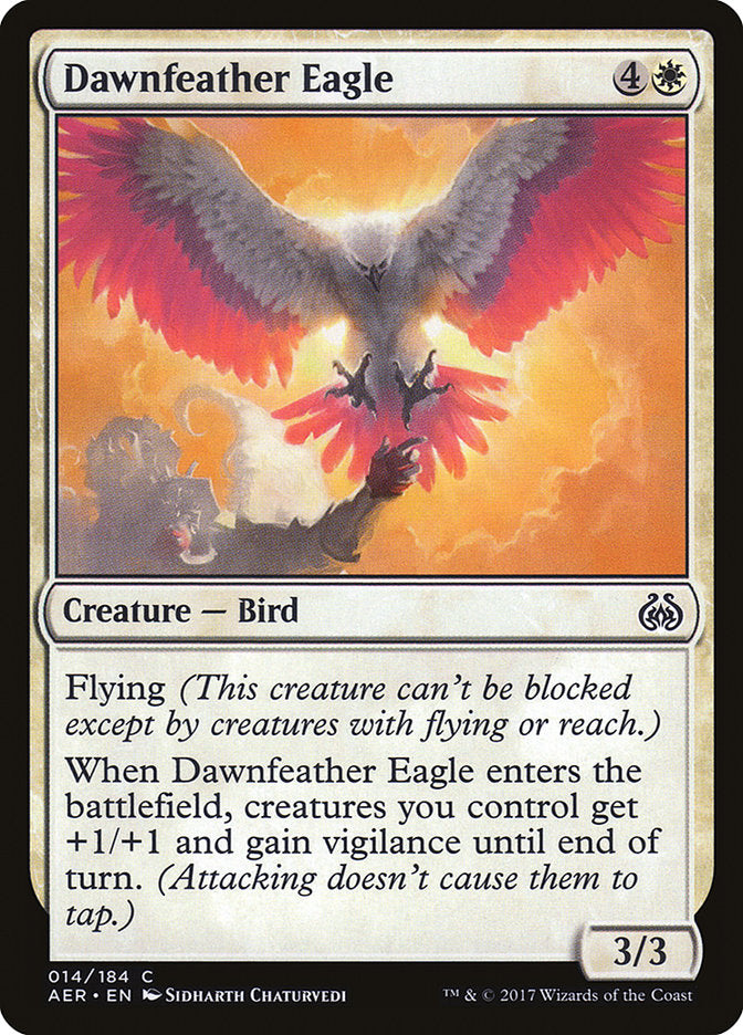Dawnfeather Eagle (Intro Pack) [Aether Revolt Promos] | Good Games Adelaide SA