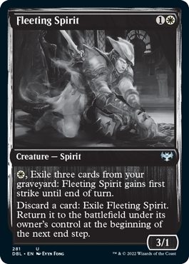 Fleeting Spirit [Innistrad: Double Feature] | Good Games Adelaide SA