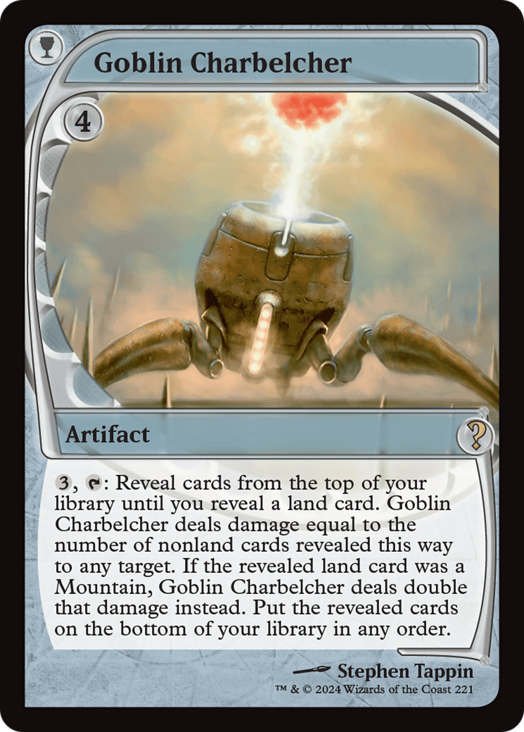 Goblin Charbelcher (Future Sight) [Mystery Booster 2] | Good Games Adelaide SA