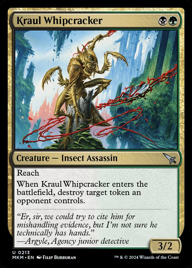 Kraul Whipcracker 213 (Murders at Karlov Manor)  - Foil | Good Games Adelaide SA