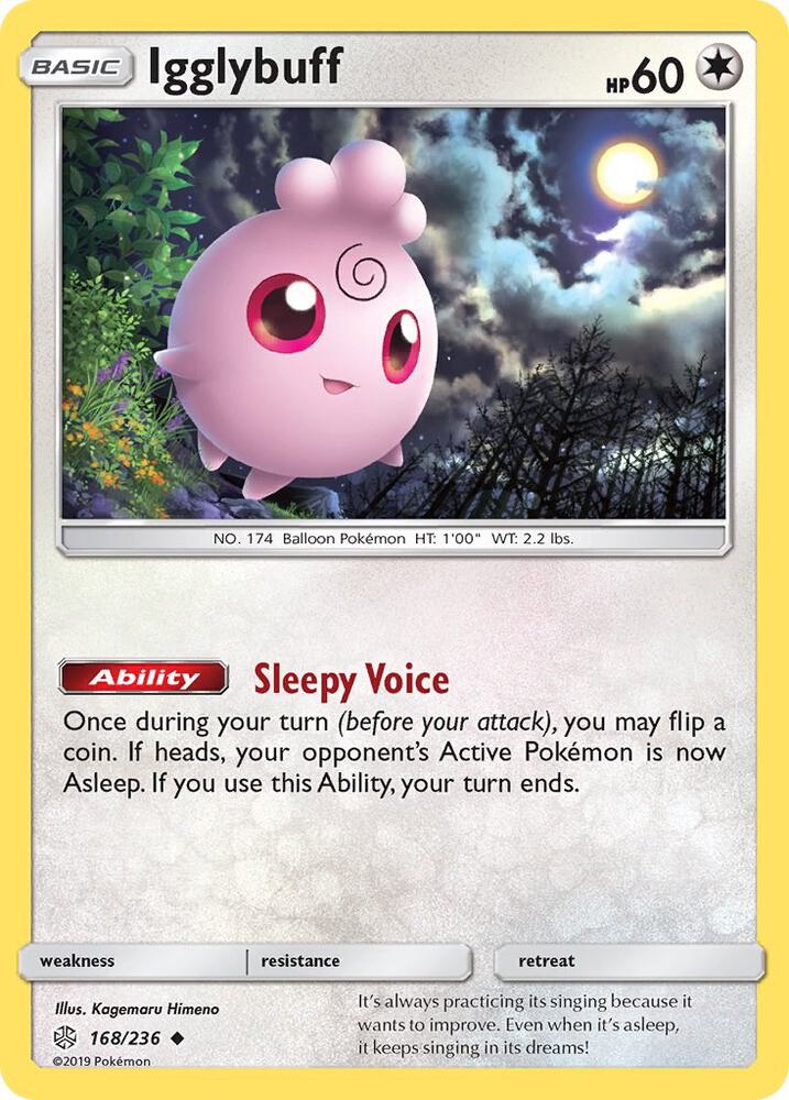 Igglybuff 168/236 (SM - Cosmic Eclipse)  | Good Games Adelaide SA