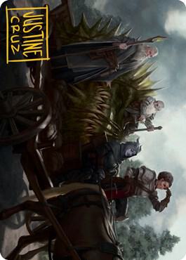 Grim Bounty Art Card Gold Stamped Signature 72 (Art Series: Adventures in the Forgotten Realms)  | Good Games Adelaide SA