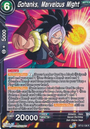 Gohanks, Marvelous Might [BT12-138] | Good Games Adelaide SA