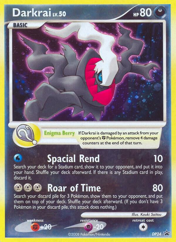 Darkrai DP24 (Diamond and Pearl Promos)  - Holofoil | Good Games Adelaide SA