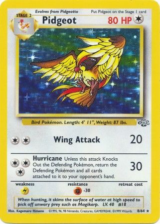 Pidgeot (8/64) [Jungle Unlimited] | Good Games Adelaide SA