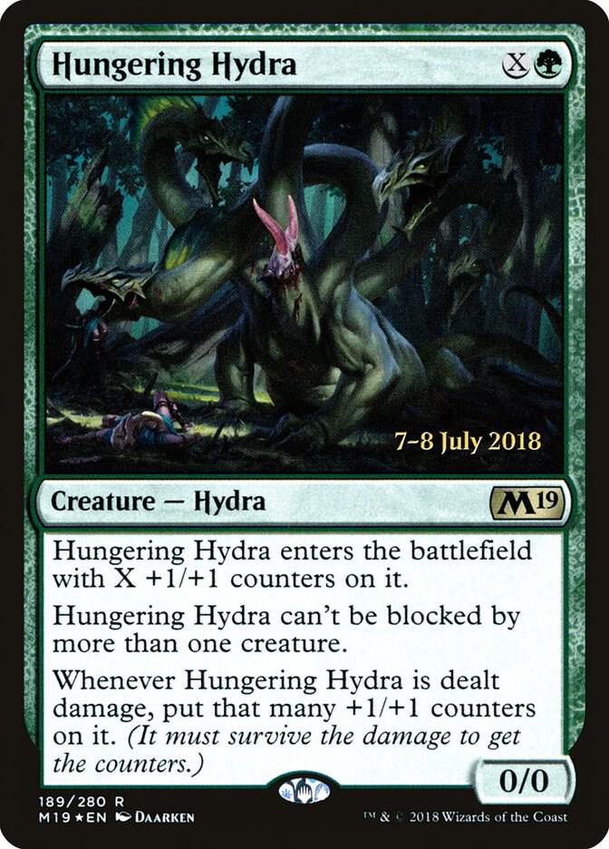 Hungering Hydra 189 (Prerelease Cards)  - Foil | Good Games Adelaide SA
