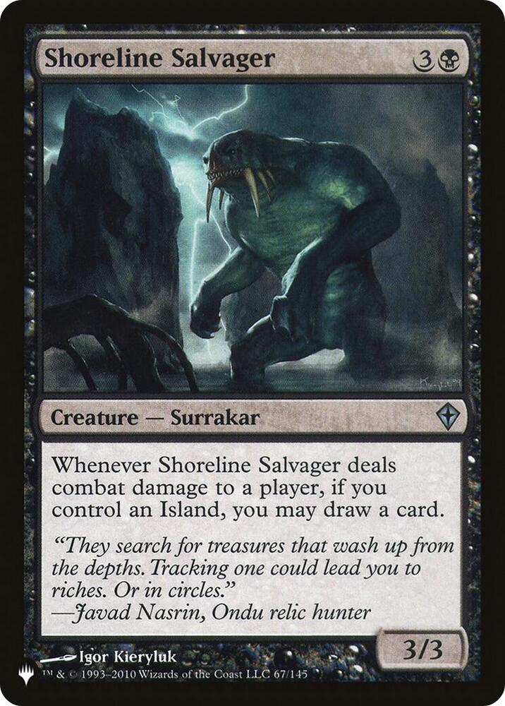 Shoreline Salvager 67/145 (The List Reprints)  | Good Games Adelaide SA