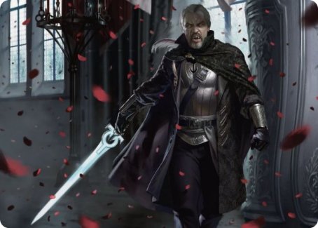 Odric, Blood-Cursed Art Card [Innistrad: Crimson Vow Art Series] | Good Games Adelaide SA