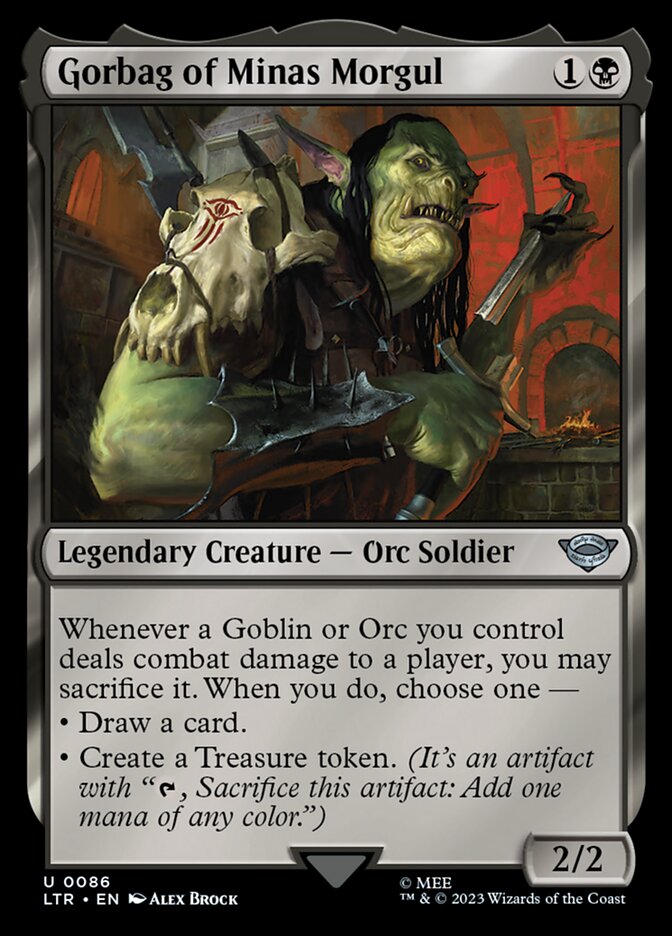Gorbag of Minas Morgul 86 (Universes Beyond: The Lord of the Rings: Tales of Middle-earth)  - Foil | Good Games Adelaide SA