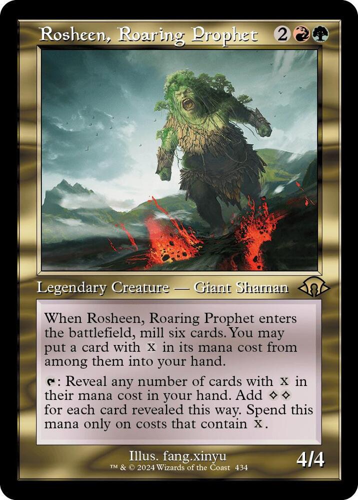 Rosheen, Roaring Prophet 434/319 (Modern Horizons 3)  - Retro Foil | Good Games Adelaide SA