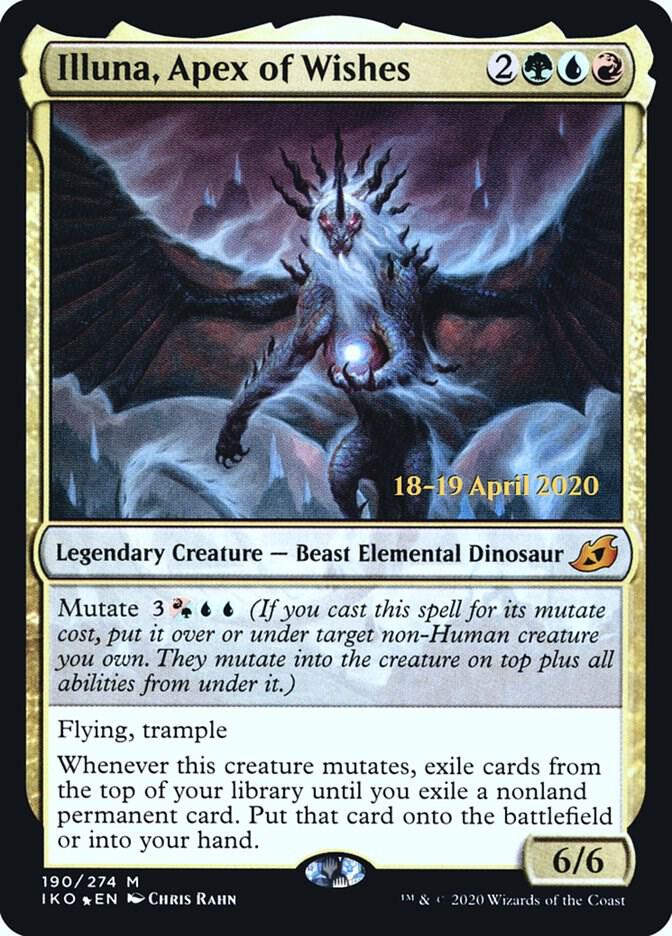 Illuna Apex of Wishes 190 (Prerelease Cards)  - Foil | Good Games Adelaide SA