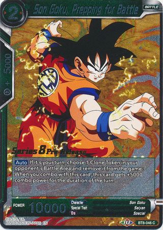 Son Goku, Prepping for Battle (Malicious Machinations) [BT8-046_PR] | Good Games Adelaide SA