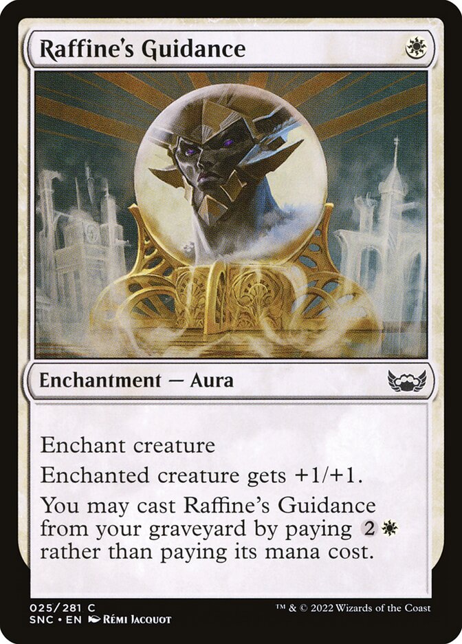 Raffine's Guidance 25 (Streets of New Capenna)  - Foil | Good Games Adelaide SA