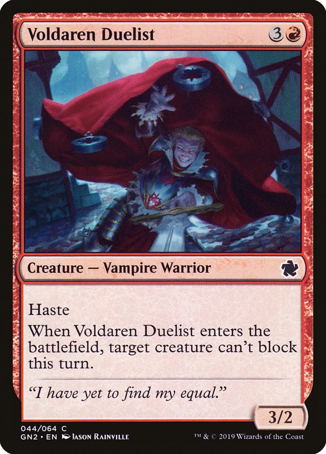 Voldaren Duelist [Magic Game Night 2019] | Good Games Adelaide SA