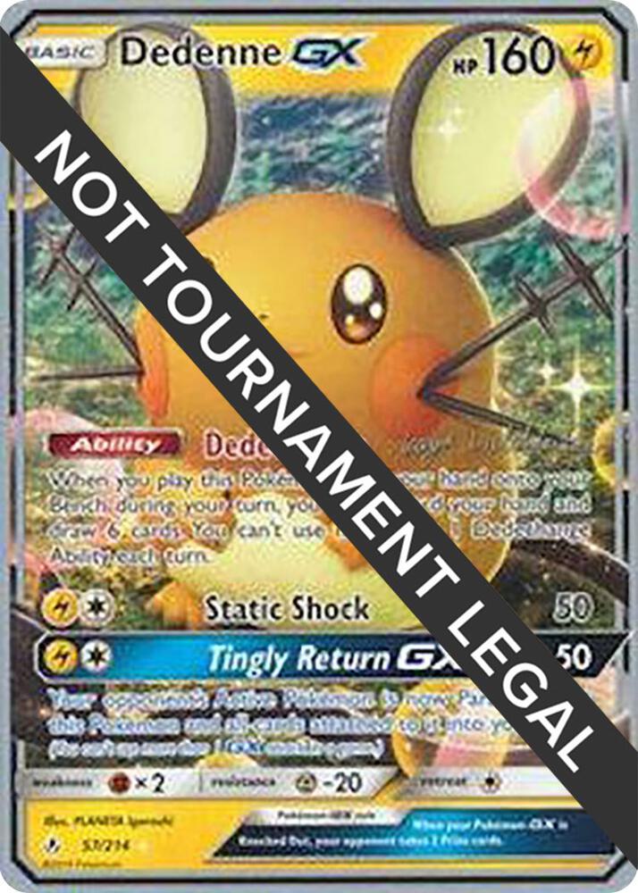 Dedenne GX 2019 Kaya Lichtleitner 57/214 (World Championship Decks)  | Good Games Adelaide SA