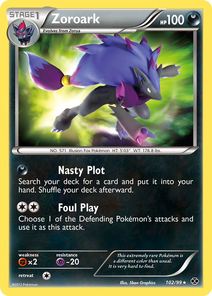 Zoroark (102/99) [Black & White: Next Destinies] | Good Games Adelaide SA