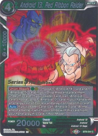 Android 13, Red Ribbon Raider (BT9-044) [Universal Onslaught Prerelease Promos] | Good Games Adelaide SA