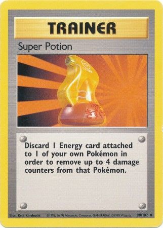 Super Potion (90/102) [Base Set Unlimited] | Good Games Adelaide SA