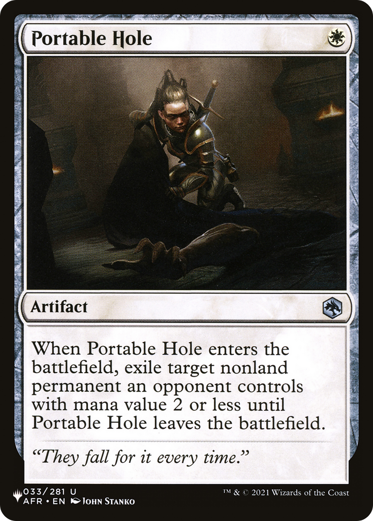 Portable Hole [The List Reprints] | Good Games Adelaide SA