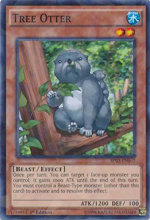 Tree Otter [BP03-EN062] Shatterfoil Rare | Good Games Adelaide SA